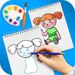 Logo of Teach drawing step by step android Application 